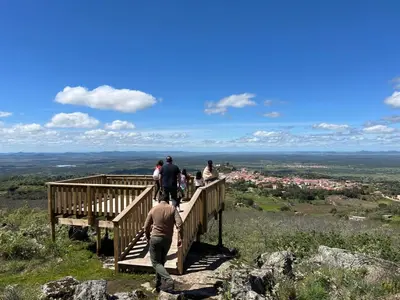 Paisaje cerca de este chalet de montaña