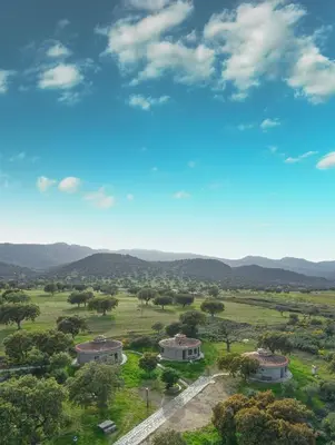 Paisaje cerca of this country house