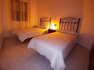 Cama o camas de una habitación en APARTAMENTO PURI