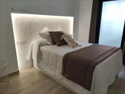 Cama o camas de una habitación en PIEDRA DE LUNA