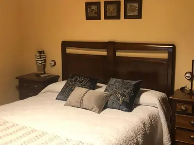 Cama o camas de una habitación en FINCA VERGEL Alojamiento con encanto habitaciones con baño
