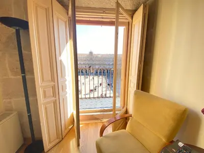 Un balcón o terraza de Plaza Mayor 19-Precioso estudio único en Salamanca