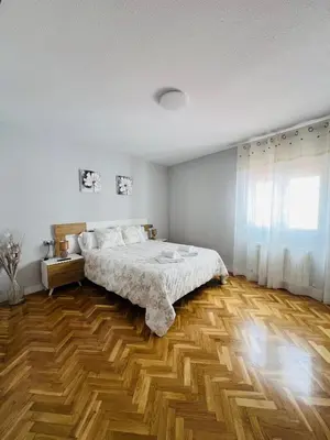 Cama o camas de una habitación en VuT Las Almenas