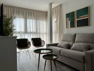 Zona de estar de Rotonda del Minotauro Apartamento Turístico AT-CC-00674