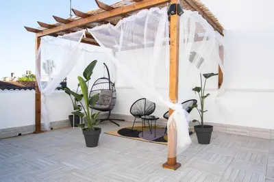 Jardín al aire libre en Apartamentos Élite - Art Collection - Andy