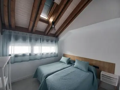 Cama o camas de una habitación en Las Pasaeras