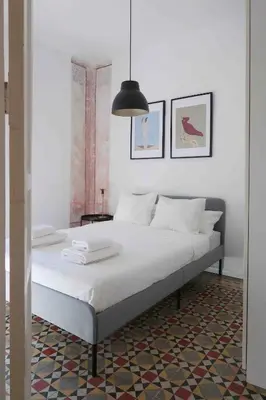 Cama o camas de una habitación en Qué bueno que viniste Plasencia Edificio Singular
