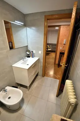 Un baño de Dúplex céntrico La Ranita Salmantina