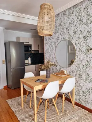 Una cocina o zona de cocina en Salamanca Rentals - Apartamento con terraza a 1 minuto de la Plaza Mayor