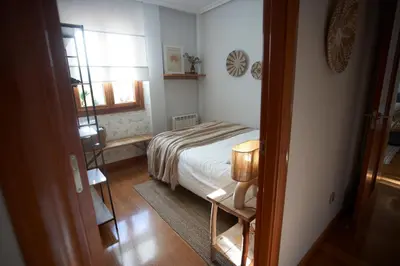 Cama o camas de una habitación en Salamanca Rentals - Apartamento con terraza a 1 minuto de la Plaza Mayor