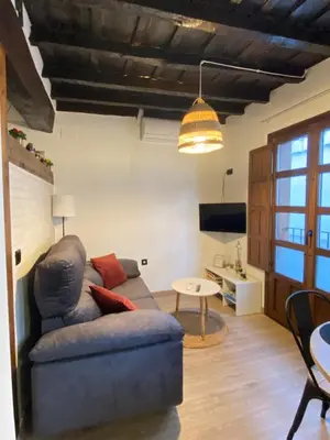 Una televisión o centro de entretenimiento en Apartamentos Rurales Calleabajo - 3 Estrellas