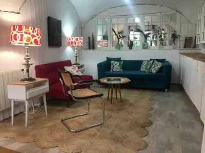 Zona de estar de Apartamentos TUKASA VINTAGE