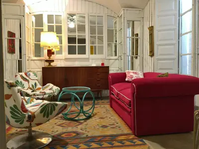 Zona de estar de Apartamentos TUKASA VINTAGE