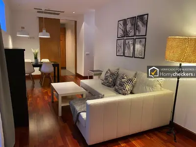 Zona de estar de HomyAT DUPLEX PRIOR