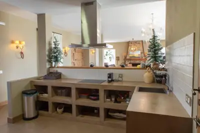 Una cocina o zona de cocina en Casa Rural Los Tres Lugares