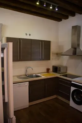 Una cocina o zona de cocina en El museo