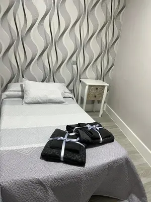 Cama o camas de una habitación en TEMPLE LOFT