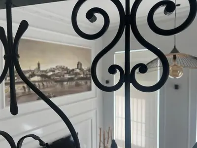 Cama o camas de una habitación en Alojamiento Santa Teresa