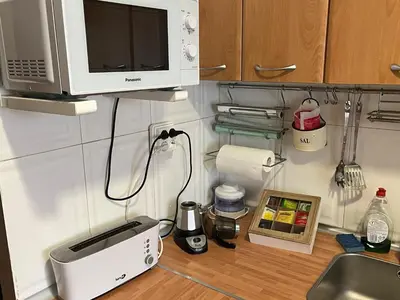 Una cocina o zona de cocina en Casa en el corazón de Gredos, amplia y agradable.
