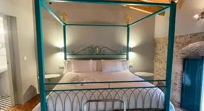 Cama o camas de una habitación en Hotel Rural La Casa de Carlota