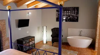 Un baño de Hotel Rural La Casa de Carlota