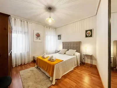 Cama o camas de una habitación en VUT Plaza del Santo