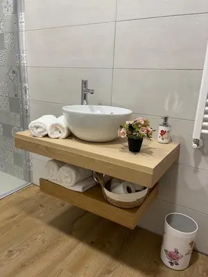 Un baño de Estrada Suites