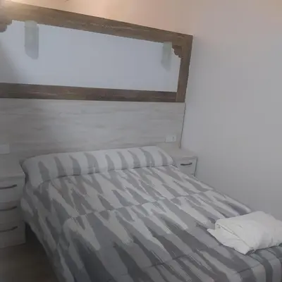 Cama o camas de una habitación en Apartamento el cuco