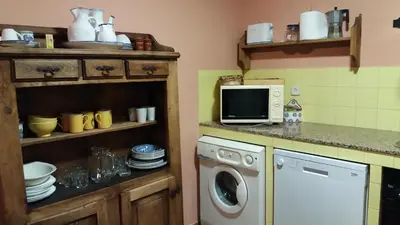 Una cocina o zona de cocina en La Casa de la Abuela