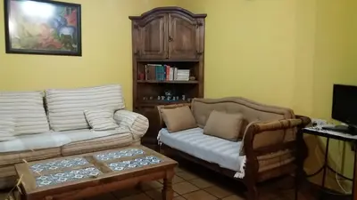 Zona de estar de La Casa de la Abuela