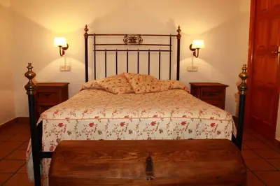 Cama o camas de una habitación en La Casa de la Abuela
