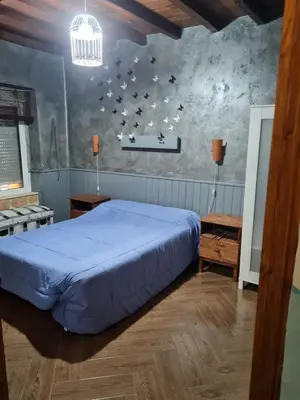 Cama o camas de una habitación en El Rincón de Arabayona