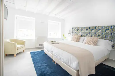 Cama o camas de una habitación en Casa Platón Páramo