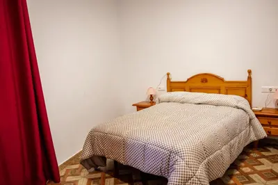 Cama o camas de una habitación en Rollo Campillo