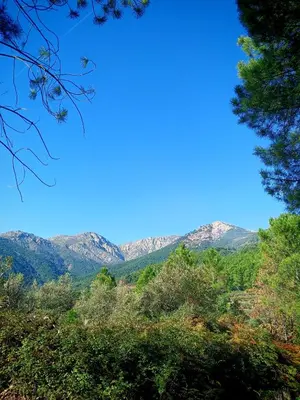 Paisaje cerca de esta villa