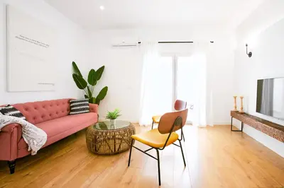 Una televisión o centro de entretenimiento en Apartamentos Durán Tirso de Molina