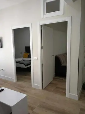 Cama o camas de una habitación en KubiK APARTAMENTOS K2
