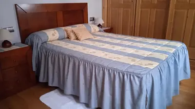 Cama o camas de una habitación en Casa Rural Buenavista
