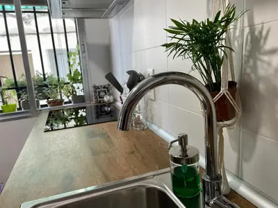 Una cocina o zona de cocina en Casa Árbol