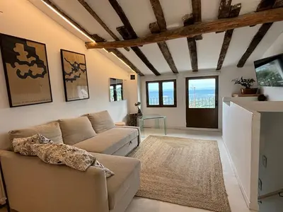 Zona de estar de Casa Árbol