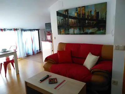 Zona de estar de Rosa Roja