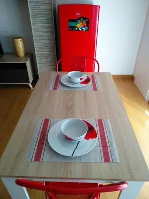 Utensilios para hacer té y café en Rosa Roja