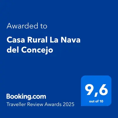 Certificado, premio, señal o documento que está expuesto en Casa Rural La Nava del Concejo