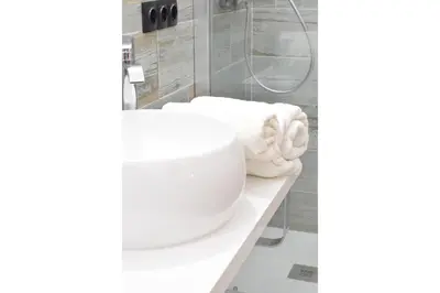 Un baño de Casa Rural La Lerena