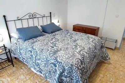 Cama o camas de una habitación en La casa amarilla Candeleda
