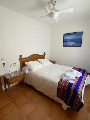 Cama o camas de una habitación en Casa Neferet