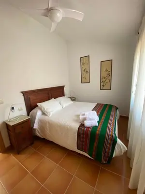 Cama o camas de una habitación en Casa Neferet