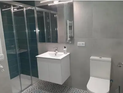 Un baño de La Morada de Moret