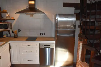 Una cocina o zona de cocina en Casa Rural El Balcón de Piedrahíta