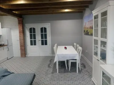 Una cocina o zona de cocina en Casa Rural La Plata